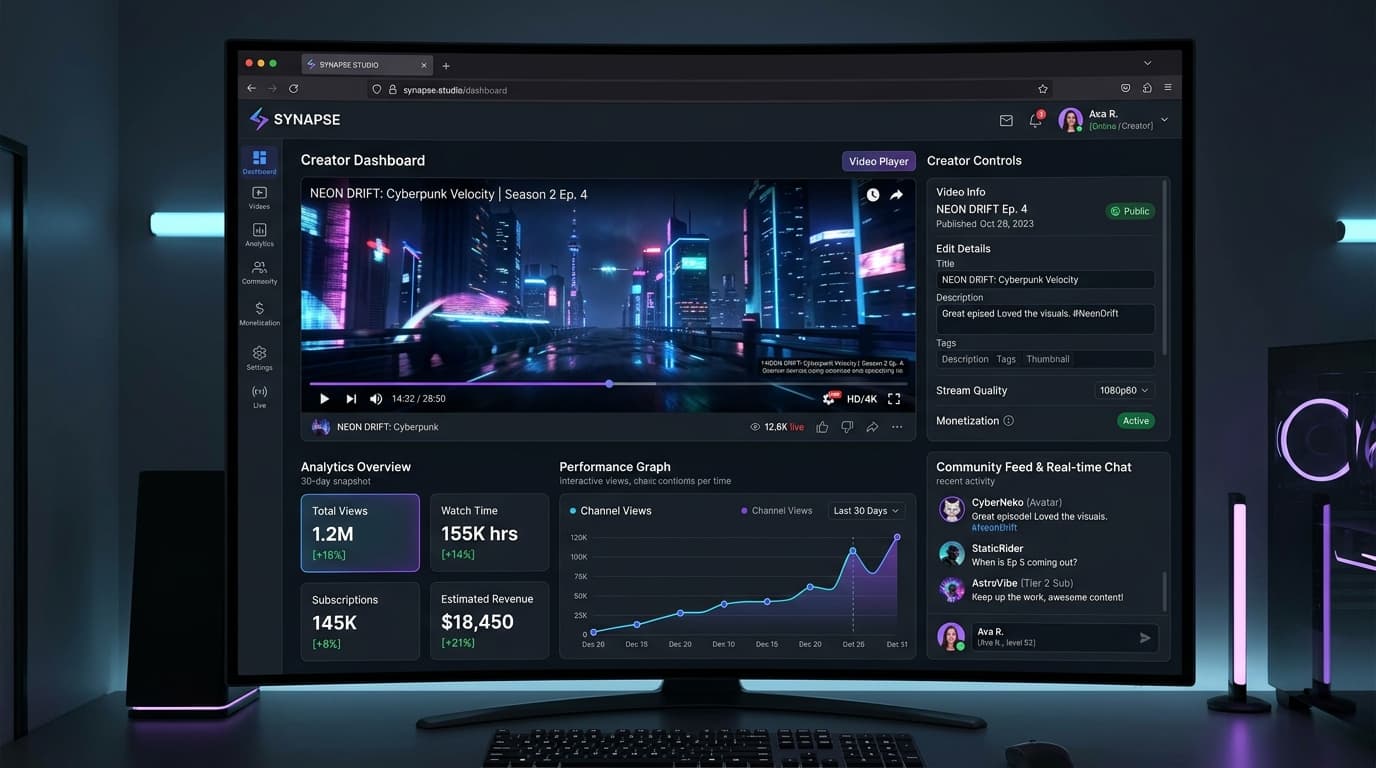 Lume — Global Video & Creator Streaming Ecosystem